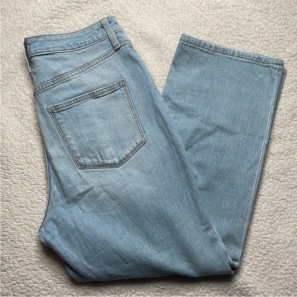 Universal thread Busted knees ankle Jeans Cropped Size 10 / 30 High Waist - Picture 5 of 8